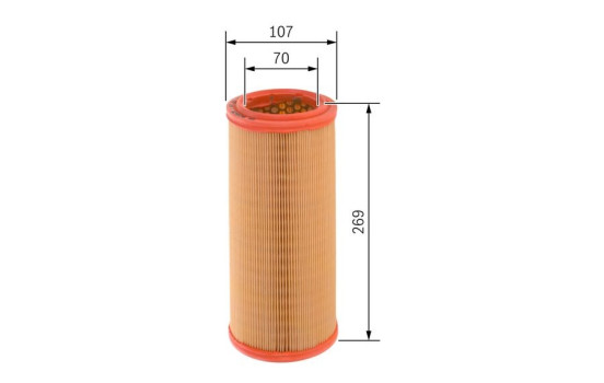 Air Filter S3307 Bosch, Image 6