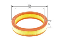 Air Filter S3330 Bosch