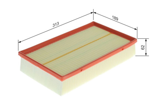 Air Filter S3331 Bosch, Image 8