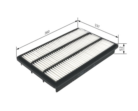 Air Filter S3339 Bosch, Image 2