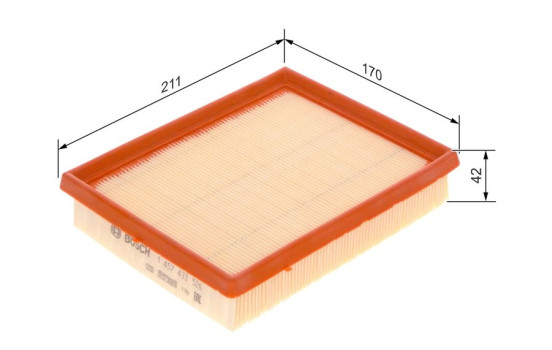 Air Filter S3526 Bosch, Image 2