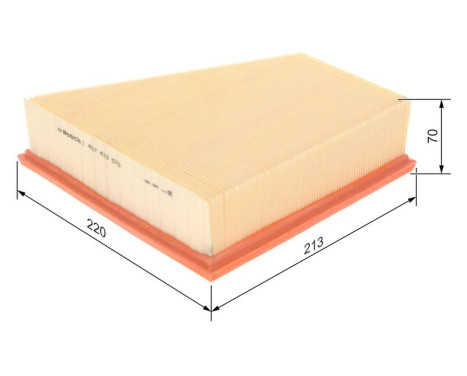 Air Filter S3575 Bosch, Image 6