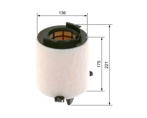 Air Filter S3576 Bosch, Image 6