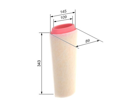 Air Filter S3588 Bosch, Image 3