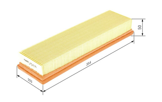 Air Filter S3592 Bosch, Image 2
