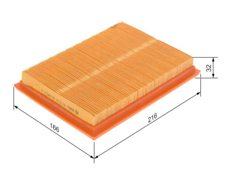 Air Filter S3593 Bosch, Image 6