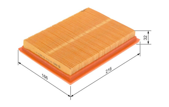 Air Filter S3593 Bosch, Image 2
