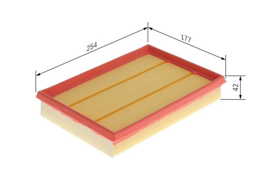 Air Filter S3605 Bosch, Image 6