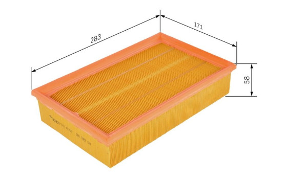 Air Filter S3607 Bosch