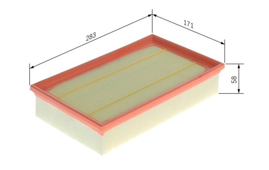 Air Filter S3607 Bosch, Image 5