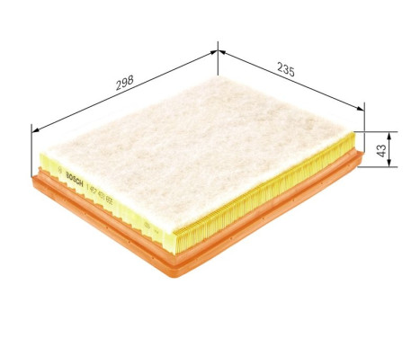 Air Filter S3655 Bosch, Image 3