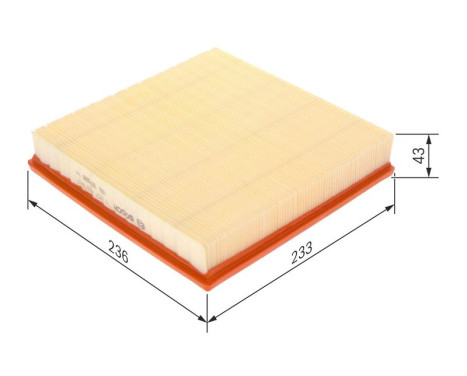 Air Filter S3697 Bosch, Image 6