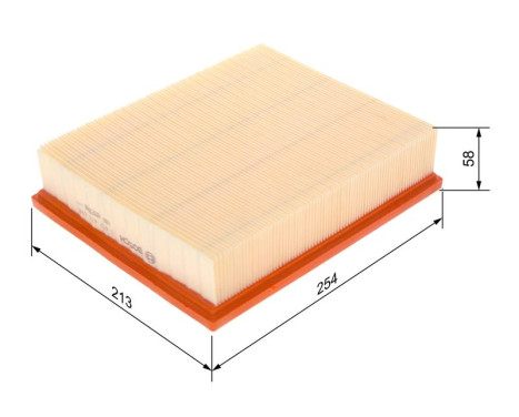 Air Filter S3698 Bosch, Image 3