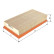 Air Filter S3701 Bosch