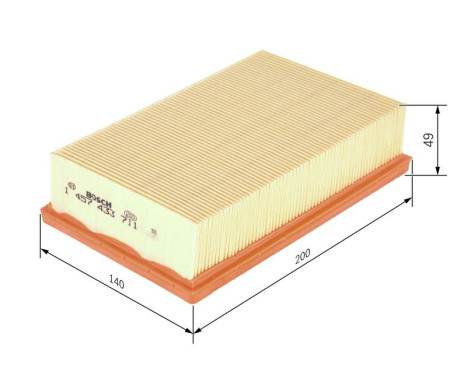 Air Filter S3711 Bosch, Image 5