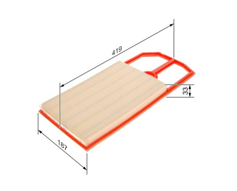 Air Filter S3716 Bosch, Image 7