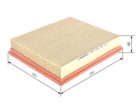 Air Filter S3751 Bosch, Image 2