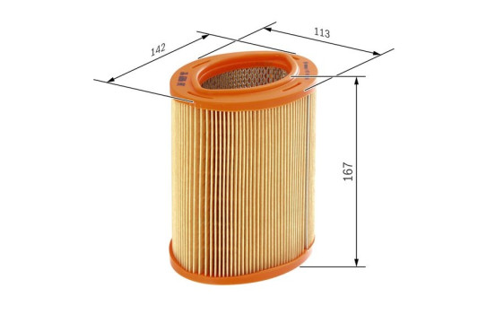 Air Filter S3769 Bosch, Image 2