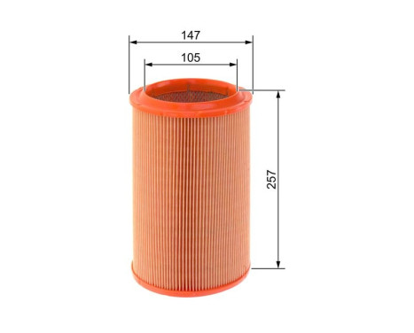 Air Filter S3791 Bosch, Image 6