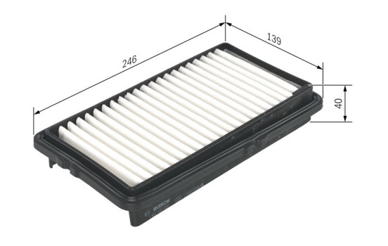Air Filter S3950 Bosch