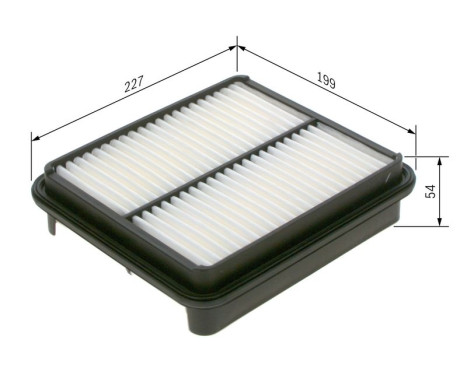 Air Filter S3956 Bosch, Image 6