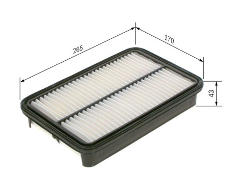 Air Filter S3958 Bosch, Image 6