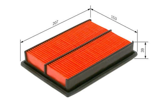 Air Filter S3961 Bosch, Image 6