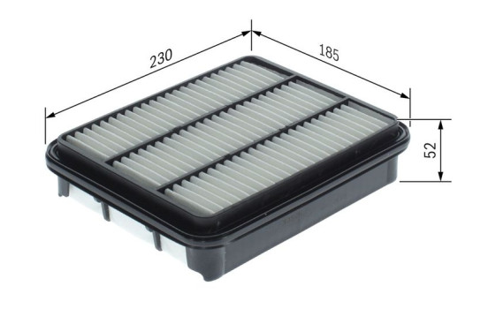 Air Filter S3968 Bosch, Image 5