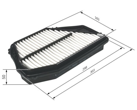 Air Filter S3970 Bosch