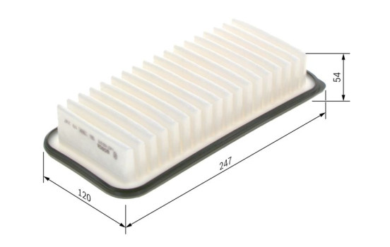 Air Filter S3972 Bosch, Image 6
