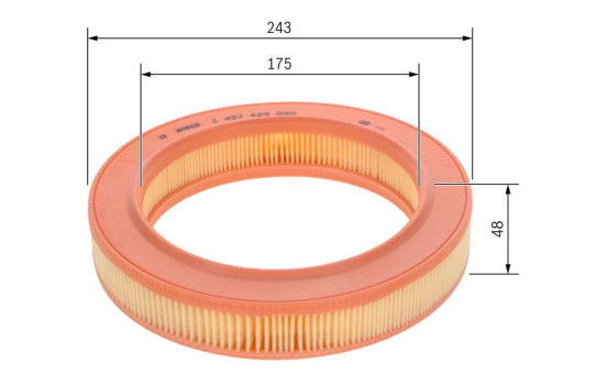 Air Filter S9050 Bosch, Image 4