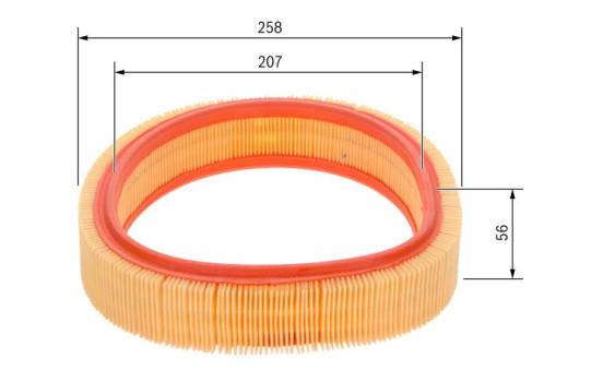 Air Filter S9064 Bosch, Image 5