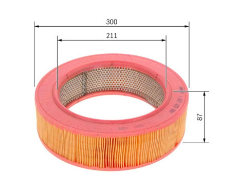 Air Filter S9080 Bosch, Image 5