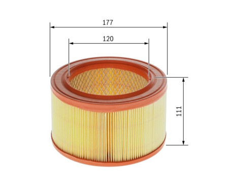 Air Filter S9125 Bosch, Image 5