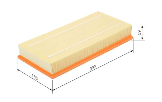 Air Filter S9190 Bosch, Image 2