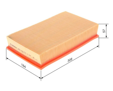 Air Filter S9777 Bosch, Image 6