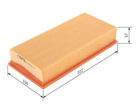 Air Filter S9778 Bosch, Image 5