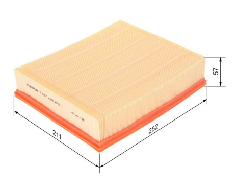 Air Filter S9870 Bosch, Image 6