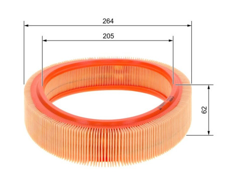 Air Filter S9923 Bosch, Image 5