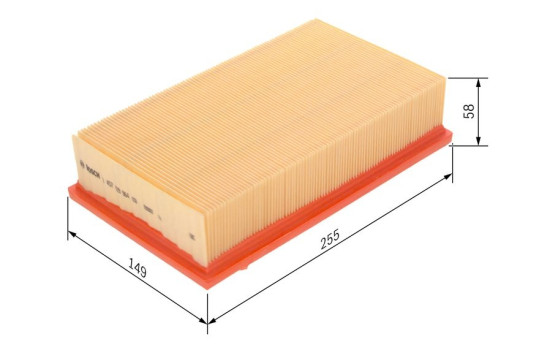 Air Filter S9964 Bosch, Image 6