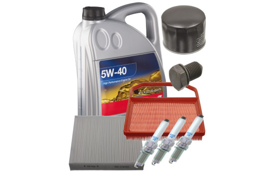 Discount set service including engine oil