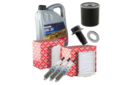 Discount set service including engine oil