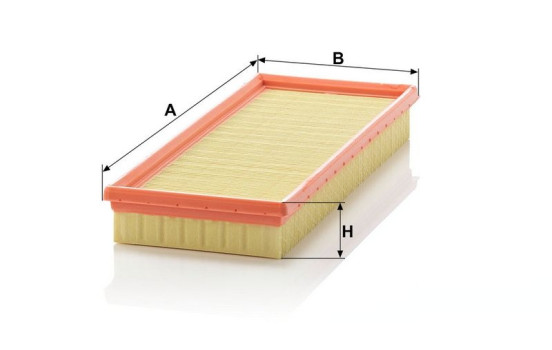 Filter, interior air C 3474 Mann, Image 3