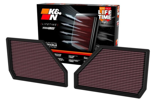 K&N Replacement Filter Fits BMW X5 (G05), X6 (G06), X7 (G07), XM (G09) 4.4L V8 (Set of 2 Pieces) 33-5144 K&N, Image 16