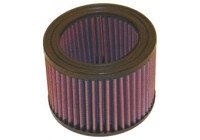 K&N replacement filter suitable for 129x92x93mm (E-2400)