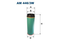 Secondary filter AM 446/3W Filtron