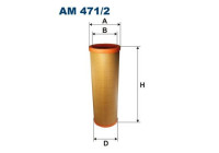 Secondary filter AM 471/2 Filtron