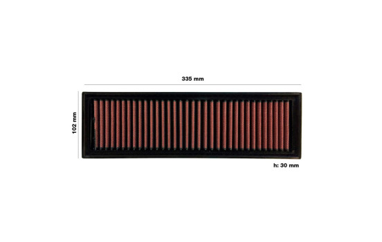 Simoni Racing replacement filter Citroën Berlingo, C2, C3, C-Elysee, Peugeot 1007, 207, Partner 20 SR SR140, Image 2