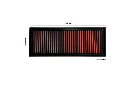 Simoni Racing replacement filter Volkswagen Jetta / Passat 2005-2010 Tiguan 2007-2010 GTi 2009-2010 Eos SR SR150, Image 2
