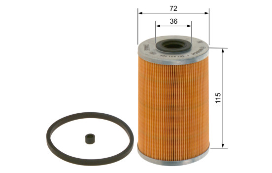 Bosch N1724 - Diesel filter car, Image 2